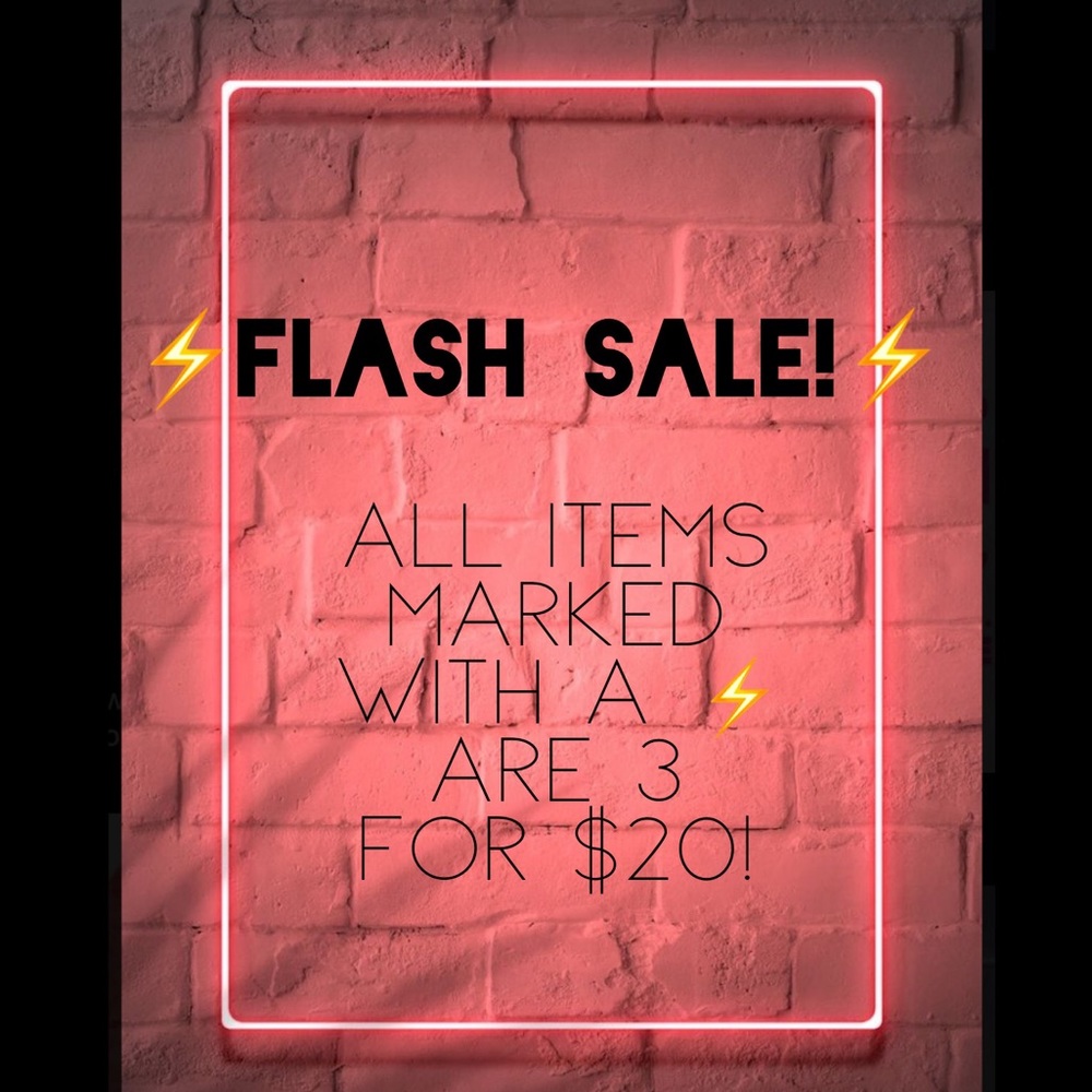 Bundle & save with my first flash sale!